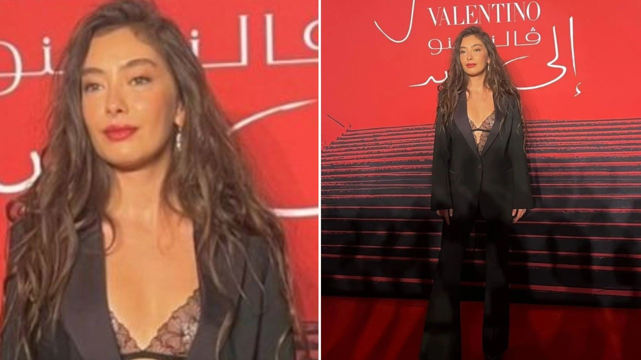 Neslihan Atagül Doha'da şıklık rüzgarı estirdi