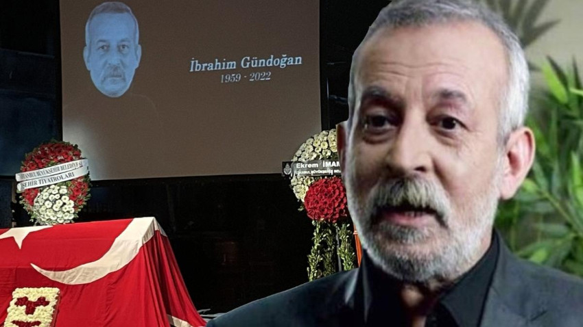 Oyuncu İbrahim Gündoğan için cenaze töreni düzenlendi