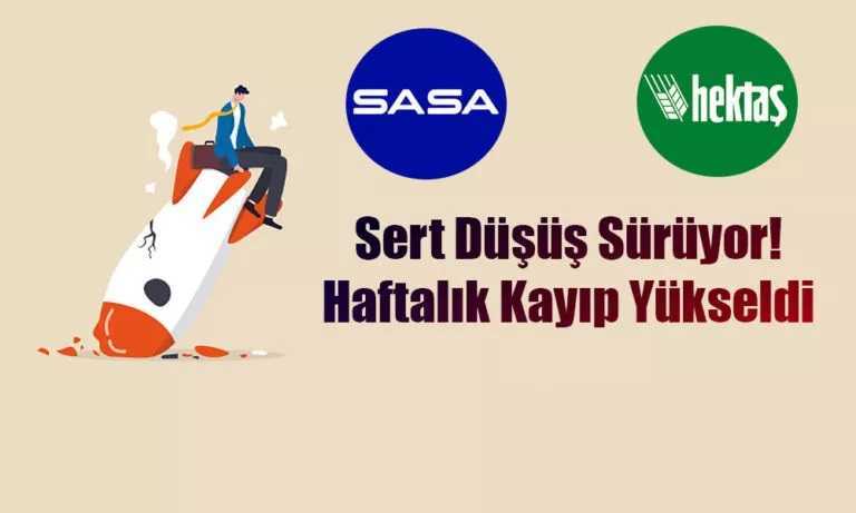 SASA ve Hektaş hisseleri borsanın kabusu oldu!