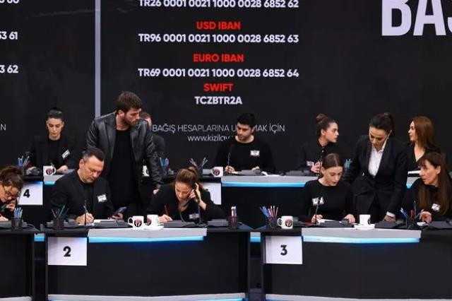 Ortak bağış yayınına katılan Kıvanç Tatlıtuğ'un stüdyoya girişi ve sözleri olay oldu