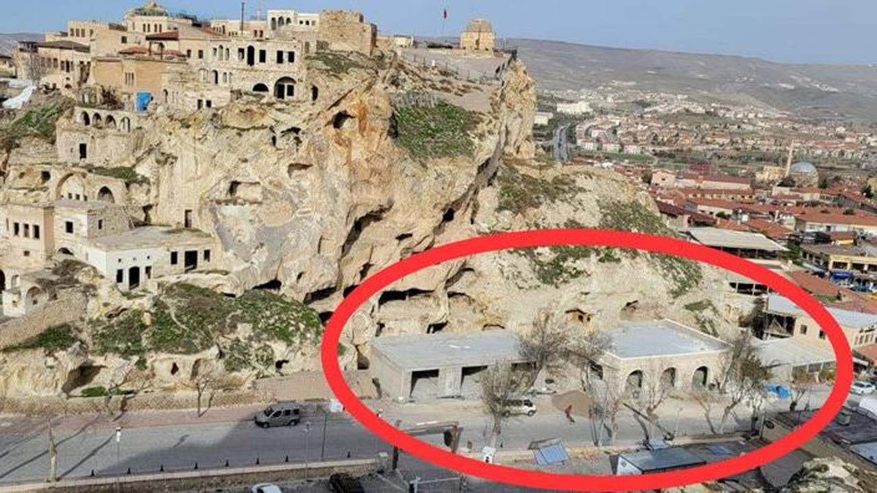 Ürgüp'te Dünya Mirasına beton döktüler