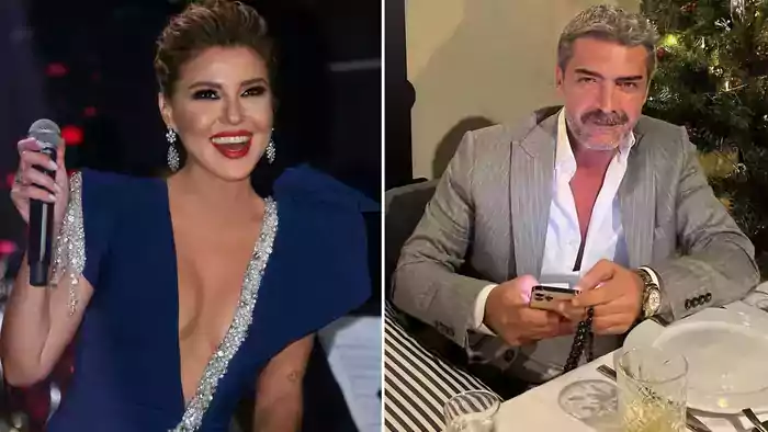 Burak Törer eski aşkı Gülben Ergen'i ön masadan izledi