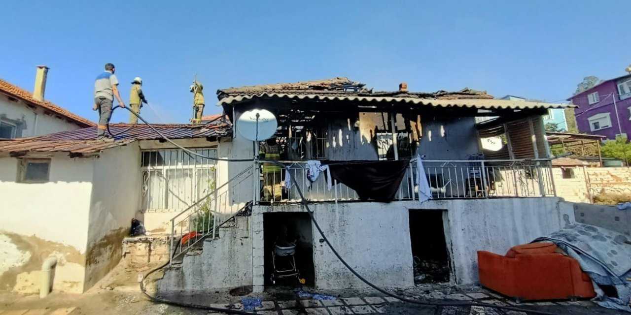 Yangında zehirlenen 3 yaşındaki Derman hayatını kaybetti